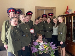«Авантаж» поздравил ветерана Великой Отечественной войны